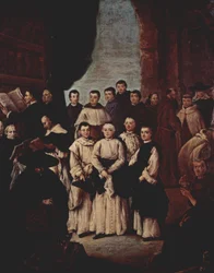 Group Portrait of Venetian Monks, Canons, and Members of Venetian Brotherhoods